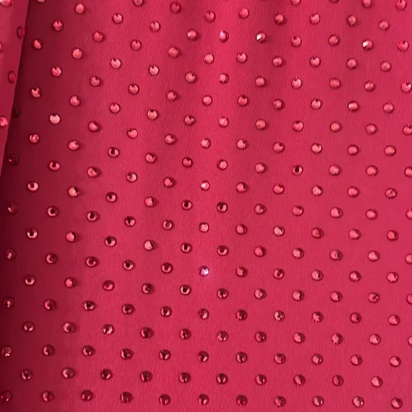 Veronica Beard Kiah Rhinestone Plunge Neck Long Sleeve High-Low Maxi Dress - Picture 7 of 10